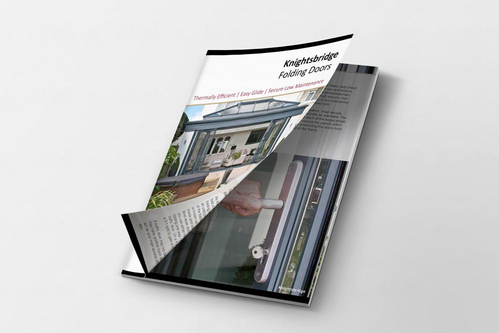 Bi-Fold Doors brochure design