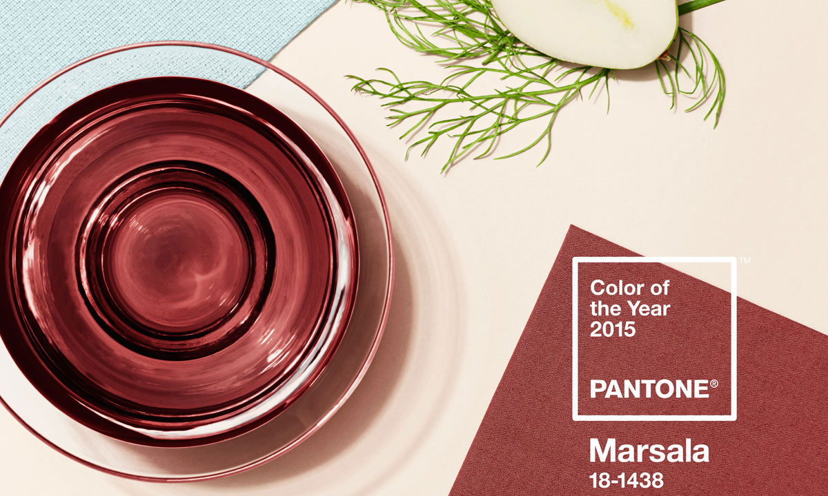 Pantone Marsala colour of the year 2015